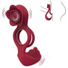 MyPlayToys Cockring avec Rose Vibrante ROSEVIBS